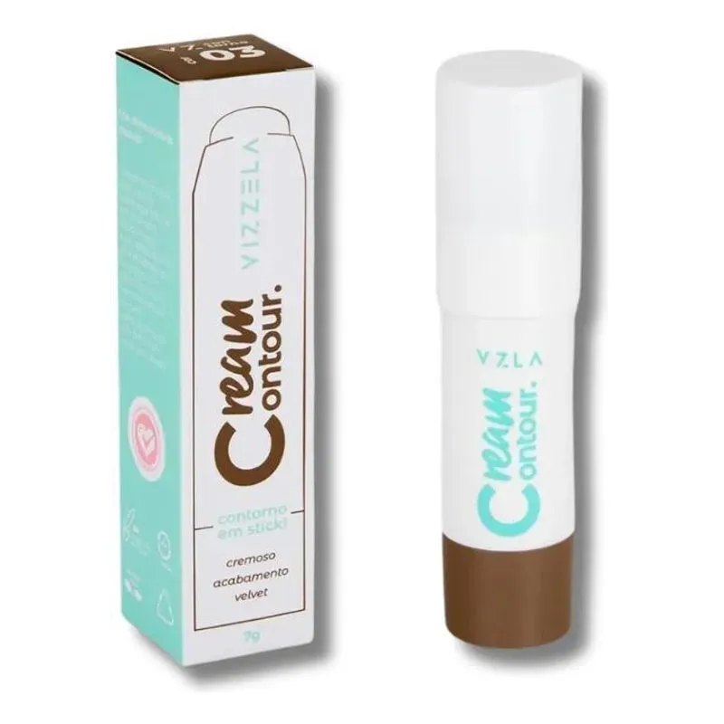 Contorno Vizzela Stick: Pele Definida E Natural - Cor 03