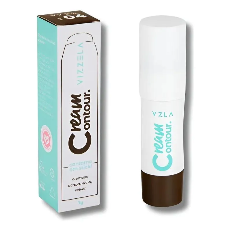 Contorno Vizzela Stick: Pele Definida E Natural - Cor 04
