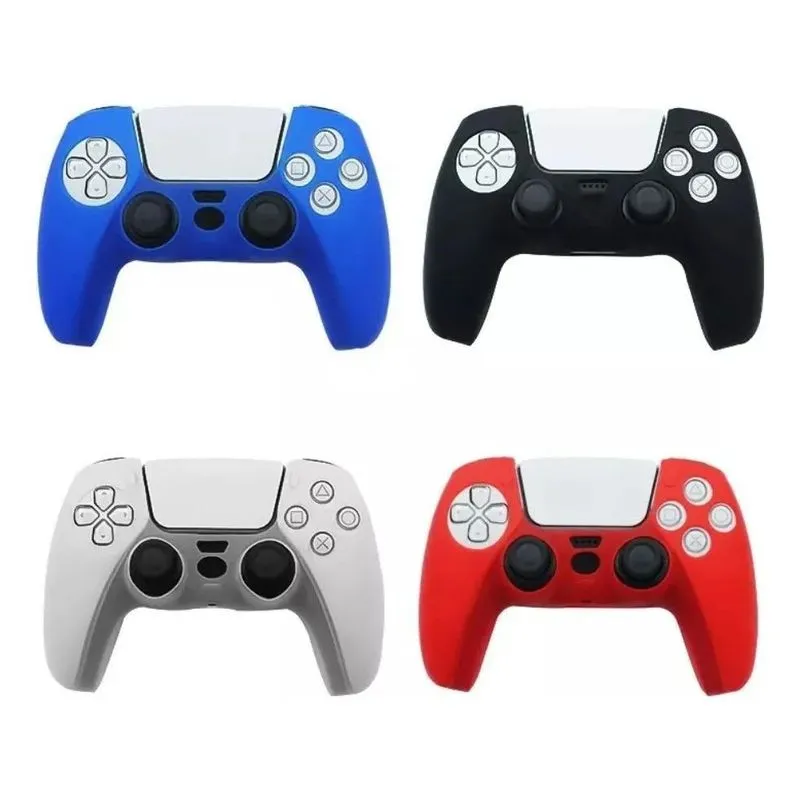 Nova Voo Skin Compatível Ps5 - Capa Silicone + 8 Grips