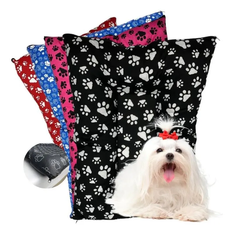 2x Colchonete Para Cachorro Gato Caminha Pet 62x50 Cm Tam M