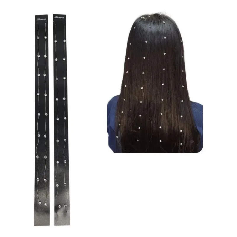 Fios Ponto De Luz Cristal: Brilho E Glamour 4 Unid - Loiro