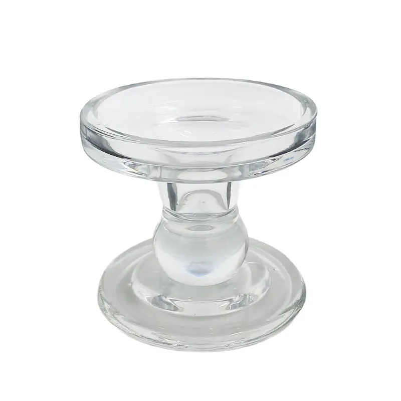 Castiçal Decorativo Mery 13cm em Vidro Linx Comercio