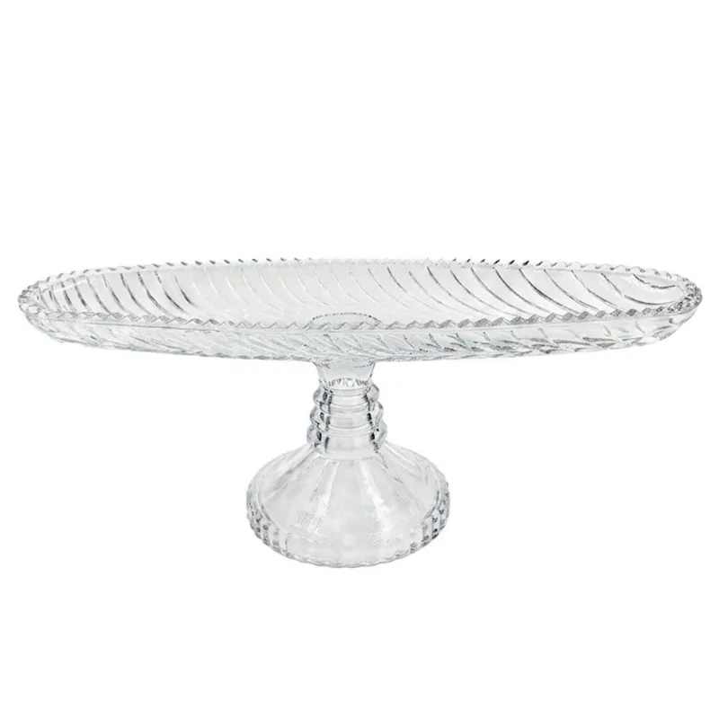 Travessa Oval Roma 31x10cm em Vidro Linx Comercio