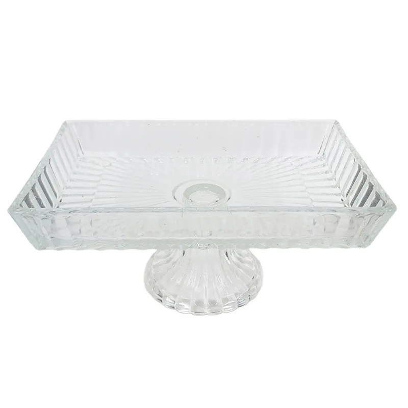 Travessa Retangular Billie 19x12cm em Vidro Linx Comercio