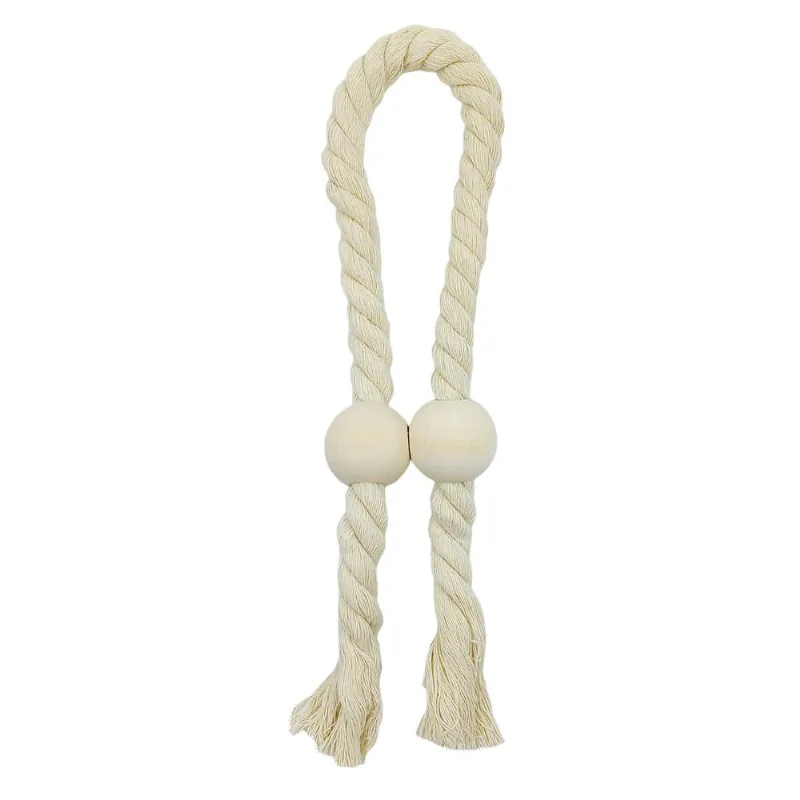 Prendedor P/ Cortina 1 Peças 50cm em Poliéster Linx Comercial-Creme