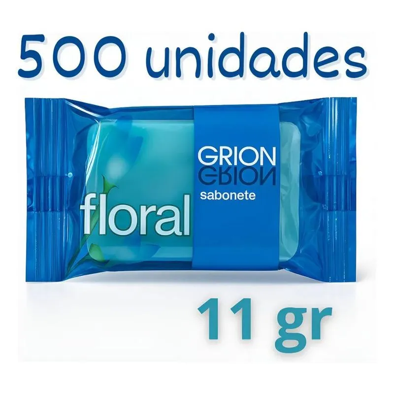 500 Mini Sabonete Grion Floral 11g Hotel Motel Pousada Hospi