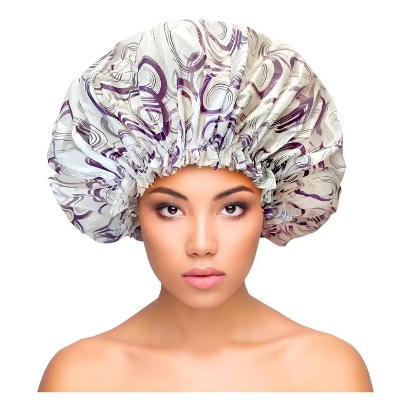 Touca Para Banho Grande Modelo Vovó Cores/estampas Sortidas