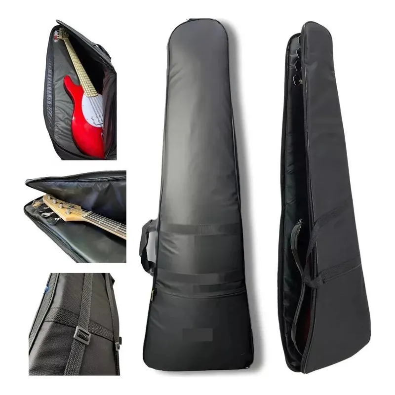 10x Capa De Contra Baixo Acolchoada Modelo Extra Luxo Case