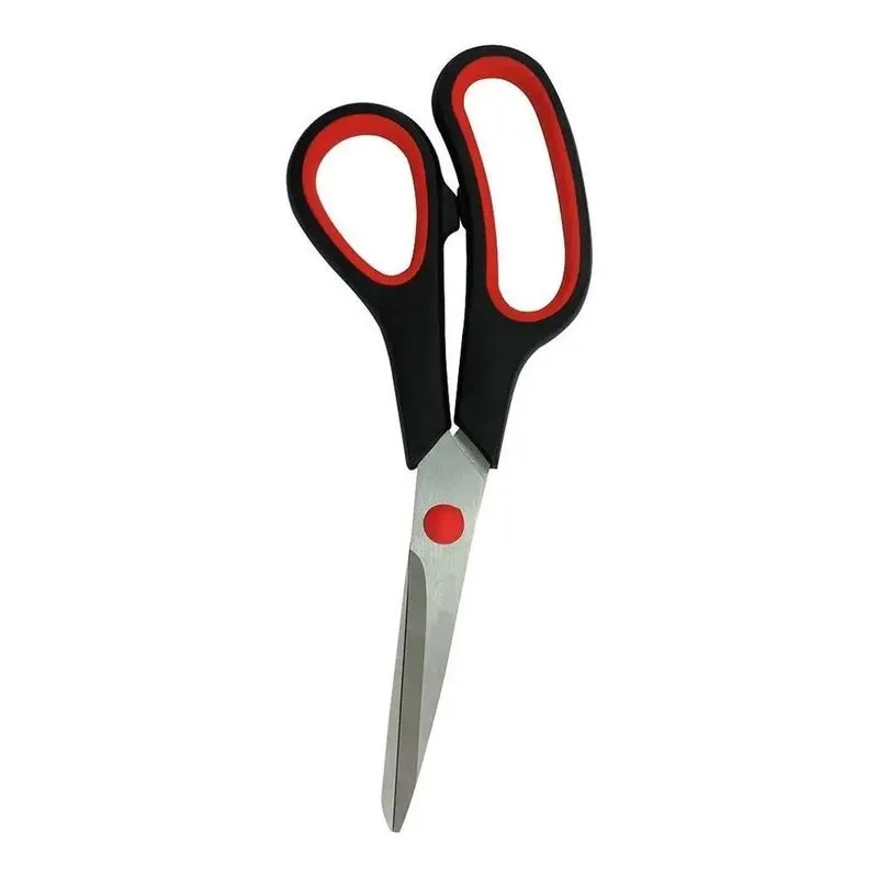 10x Tesoura Multiuso Planetat 19,5cm Cor Preto