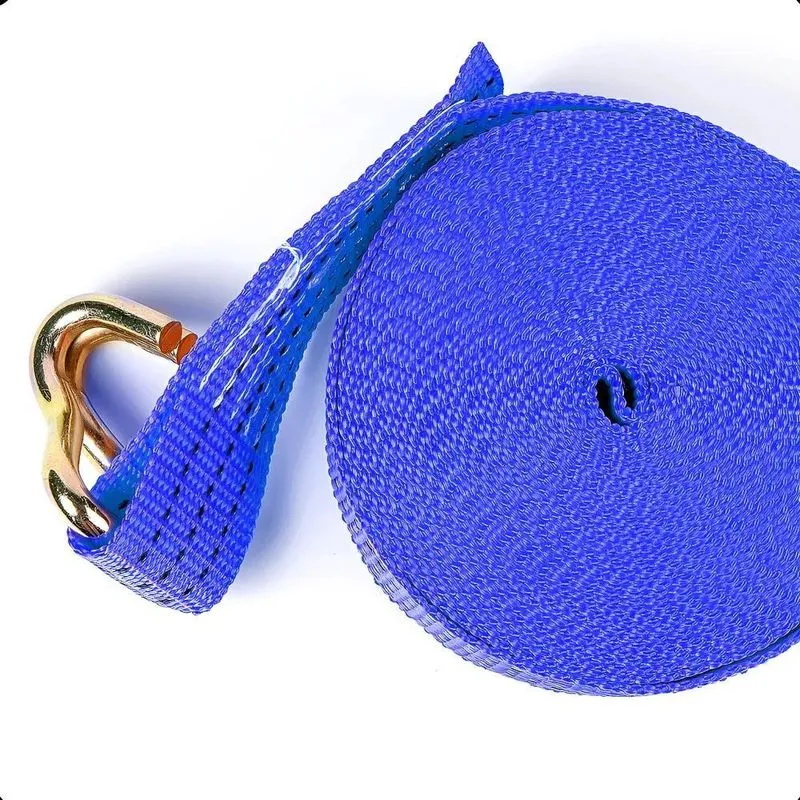 2x Cinta Fita 3 Toneladas Reforçada 50mm 9 Mts Amarrar Carga