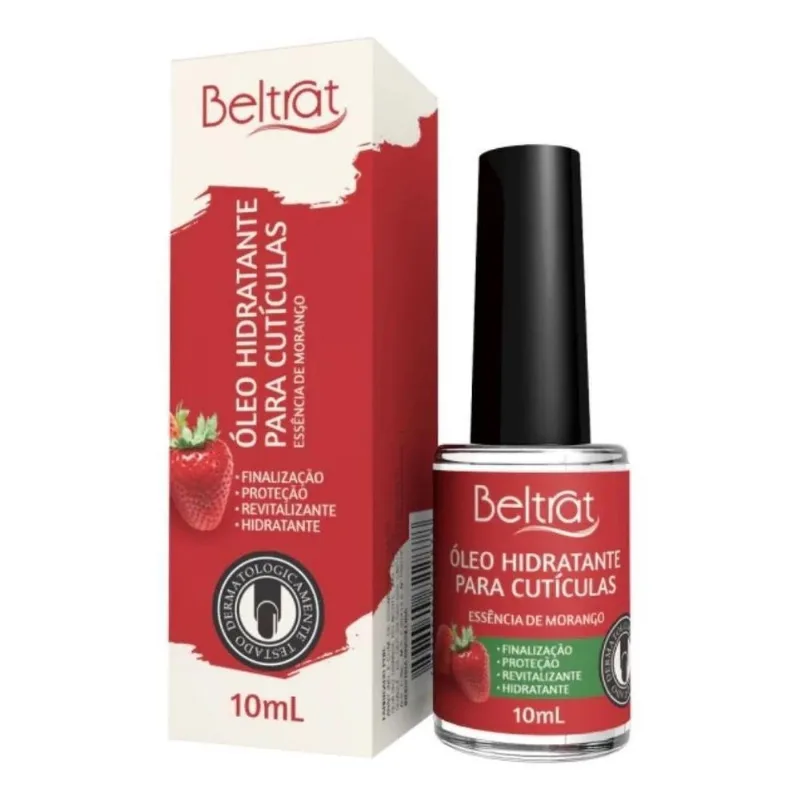 Óleo Cutículas De Hidratante Morango 10ml - Beltrat
