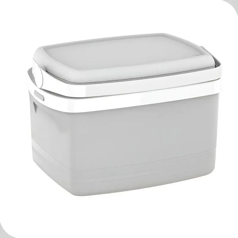 Caixa Termica Cooler Bebidas 5l Cinza Pequena Soprano Cinza