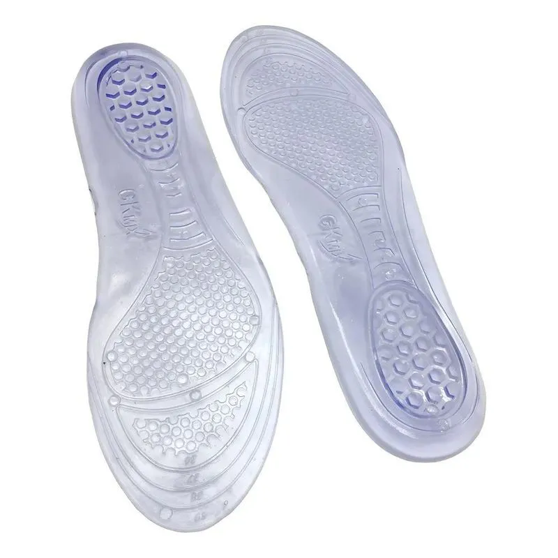 Palmilha Gel Silicone Ortopédica: Alívio Imediato - 43 A 45