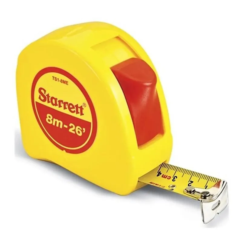 Trena De Aço Com Trava 8 Metros Sts1-8me - Starrett