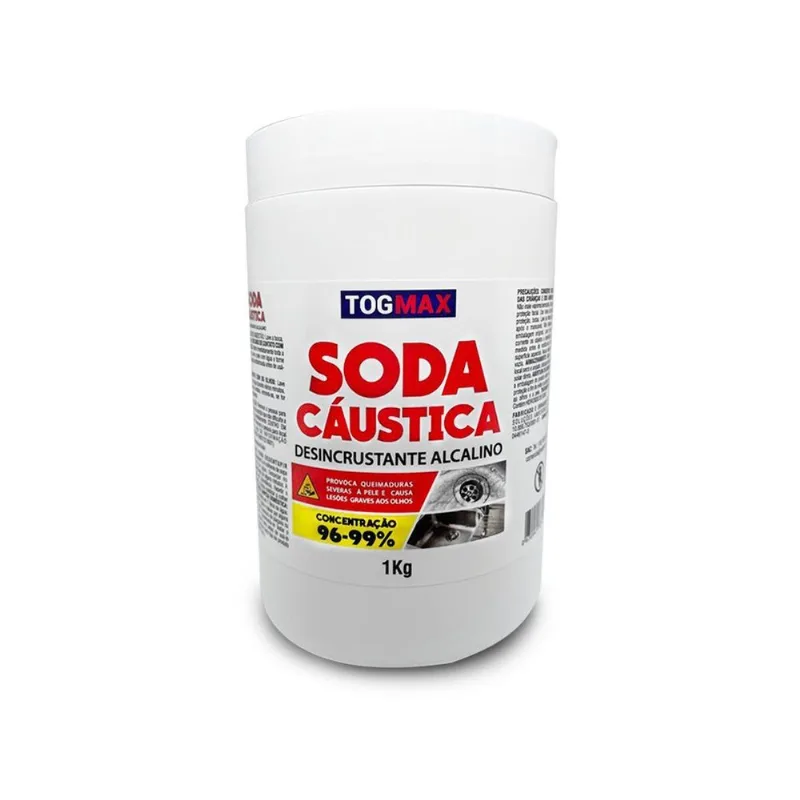 Pacote Soda Cáustica Desentupir Canos Pia Desentupimento 1kg