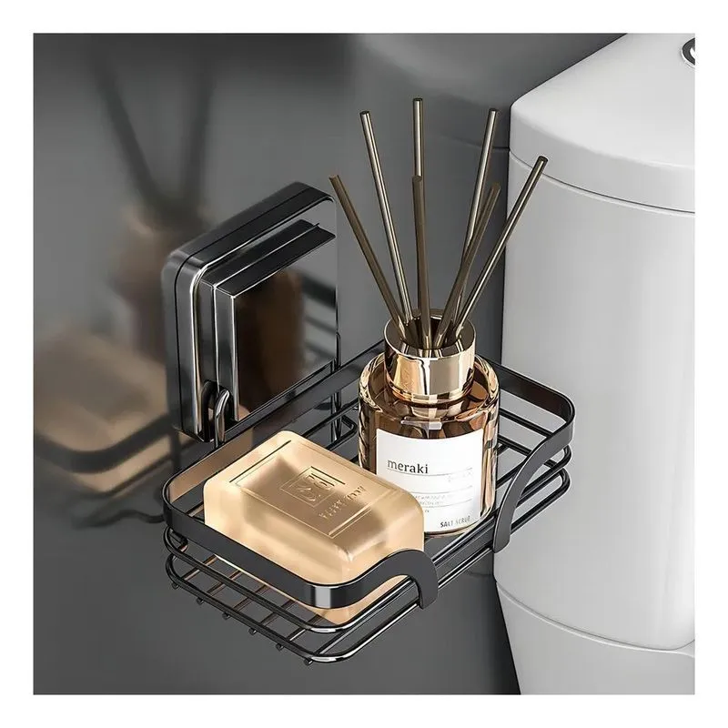 5x Saboneteira De Parede Porta Sabonete Aço Inox Cor Pratead