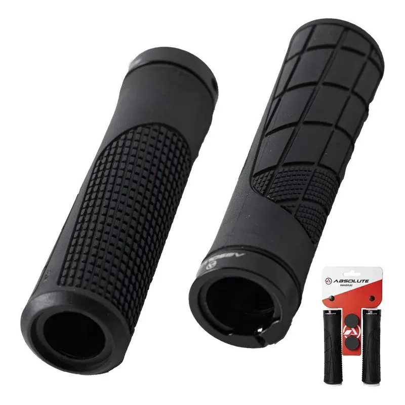 Manopla Absolute Hl-g316 Bike Mtb Borracha Com Anel E T Pret