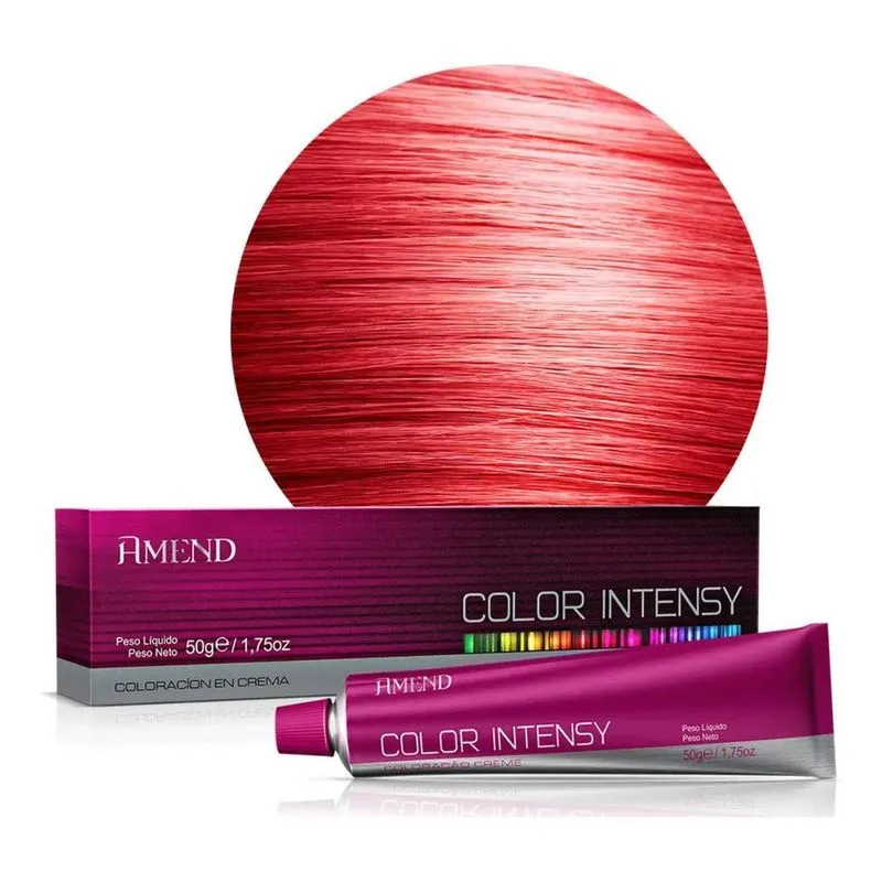 2x Coloração Amend Color Intensy 0.6 Vermelho Intensificador