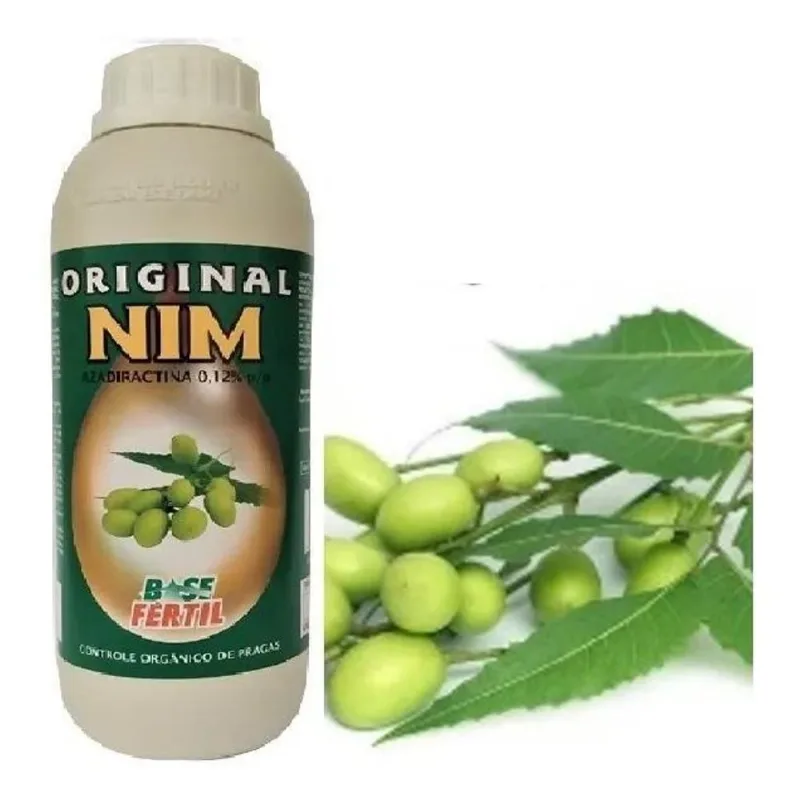 2x Óleo De Nim Neem Organico Anti Pragas Insetos Acaros 1lt