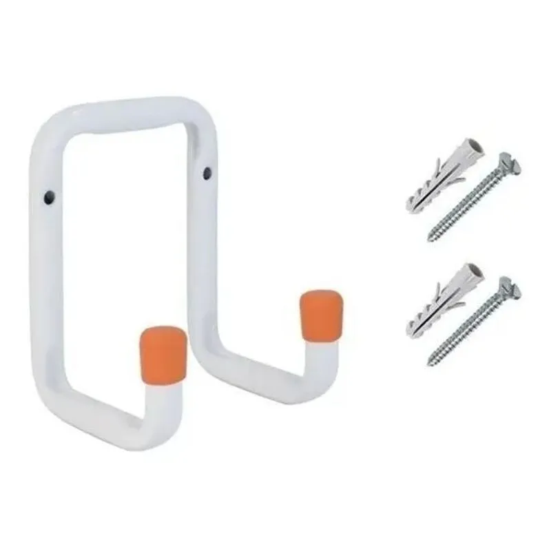 10x Suporte Gancho 30kg Para Pendurar Escada Bicicleta Na P