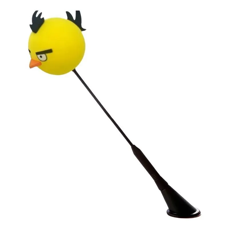 Bolinha Enfeite Antena Carro/moto - Universal - Birds Yellon