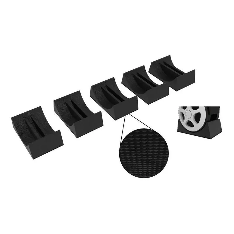 5x 5 Travas Para Cadeira De Rodinha Gamer Simulador Corrida