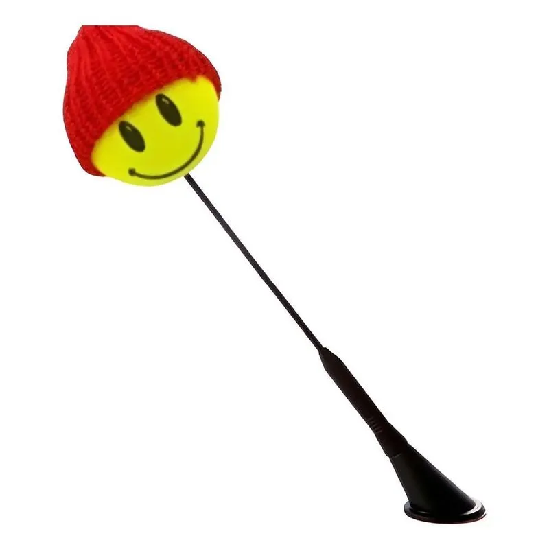 Bolinha Enfeite Antena Carro/moto - Universal, - Malandrinho