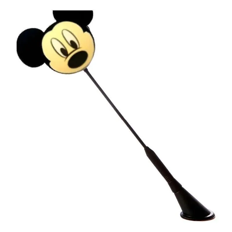 Bolinha Enfeite Antena Carro/moto - Unive - Mickey Com Rosto