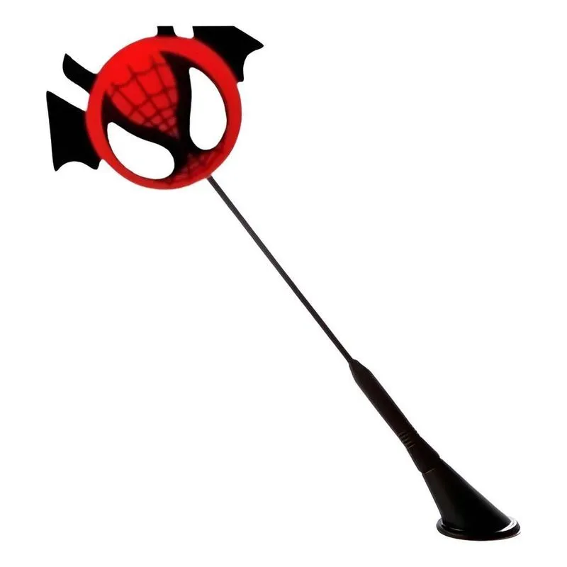 Bolinha Enfeite Antena Carro/moto - Universal, - Spider Fly