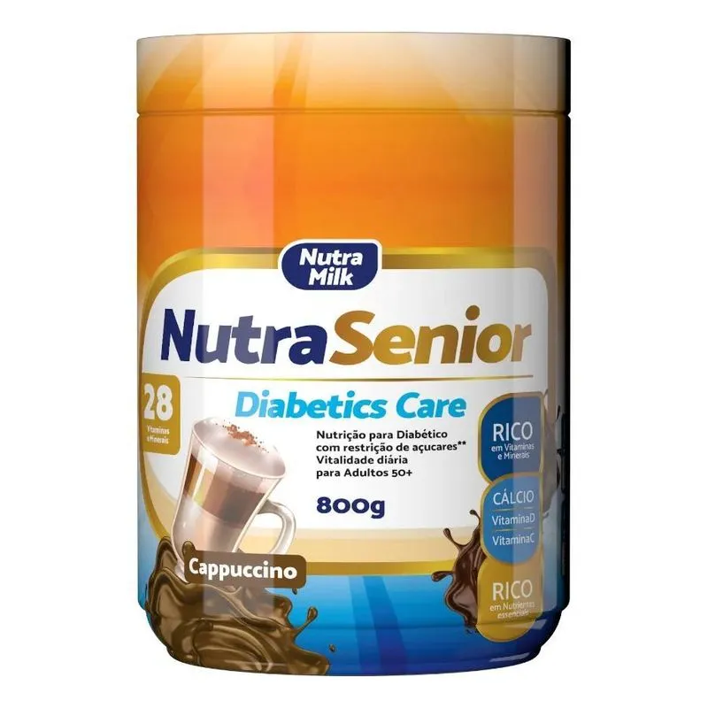 3x Nutra Senior 50+ Diabetics Care Complemento Alimentar 800