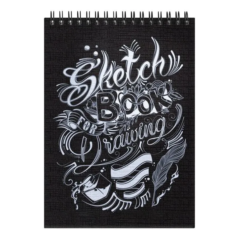 10x Sketchbook Para Desenho 100 Páginas 50 Folhas A4 180g