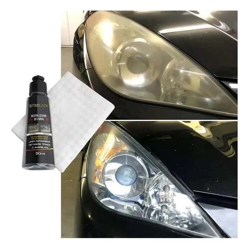 Limpa Farol (revitalizador De Farol) 50ml Batom Black