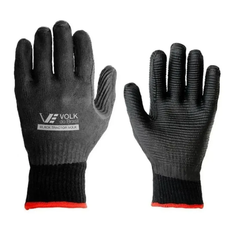 Luva Térmica 250c Volk Black Tractor Proteção E - Eg (10)