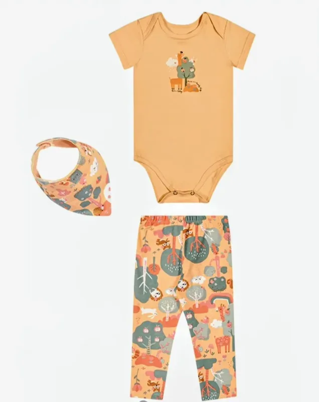 Kit Feminino Elian Baby c/ 3 Peças