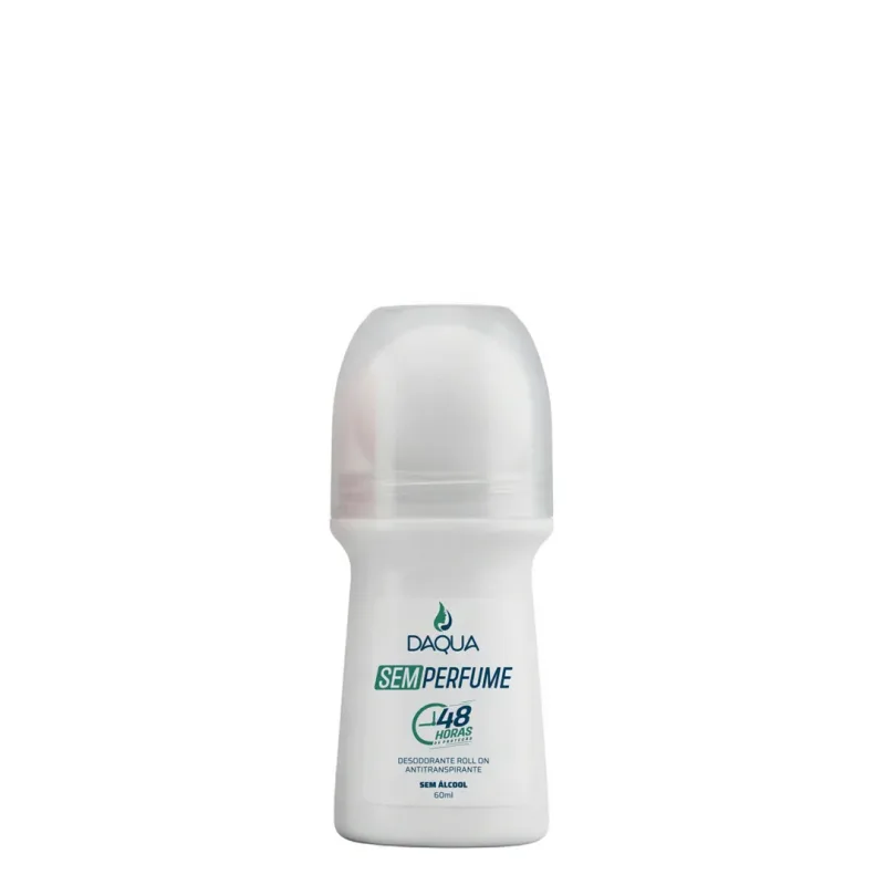 Desodorante Roll On DAQUA Sem Perfume 60ml