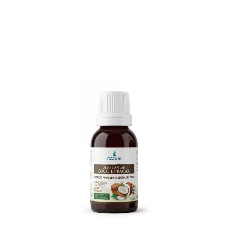 Óleo Capilar DAQUA Coco e Pracaxi 30ml