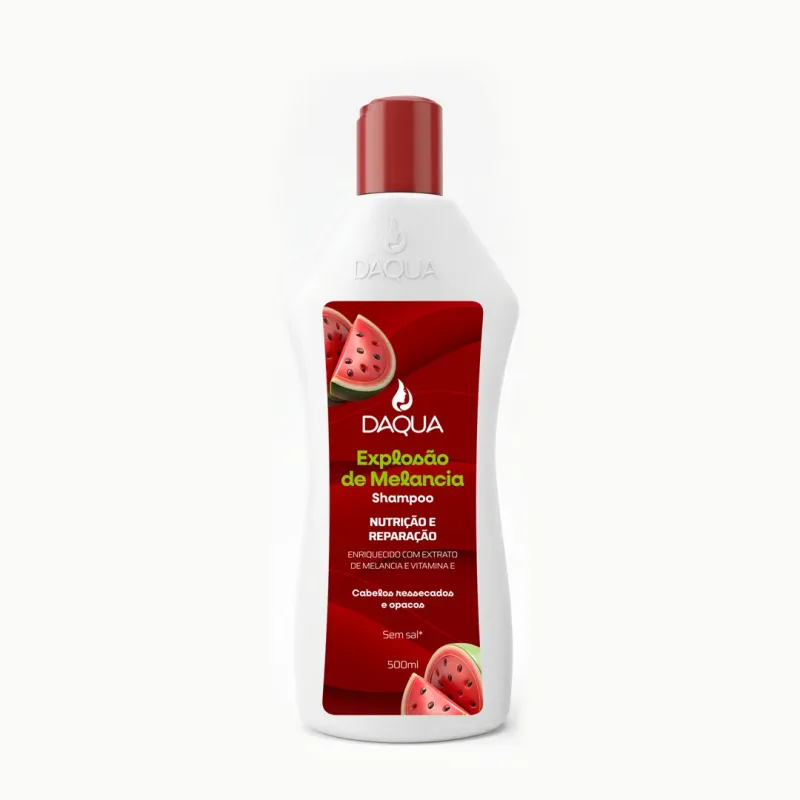Shampoo DAQUA Explosão de Melancia 500ml
