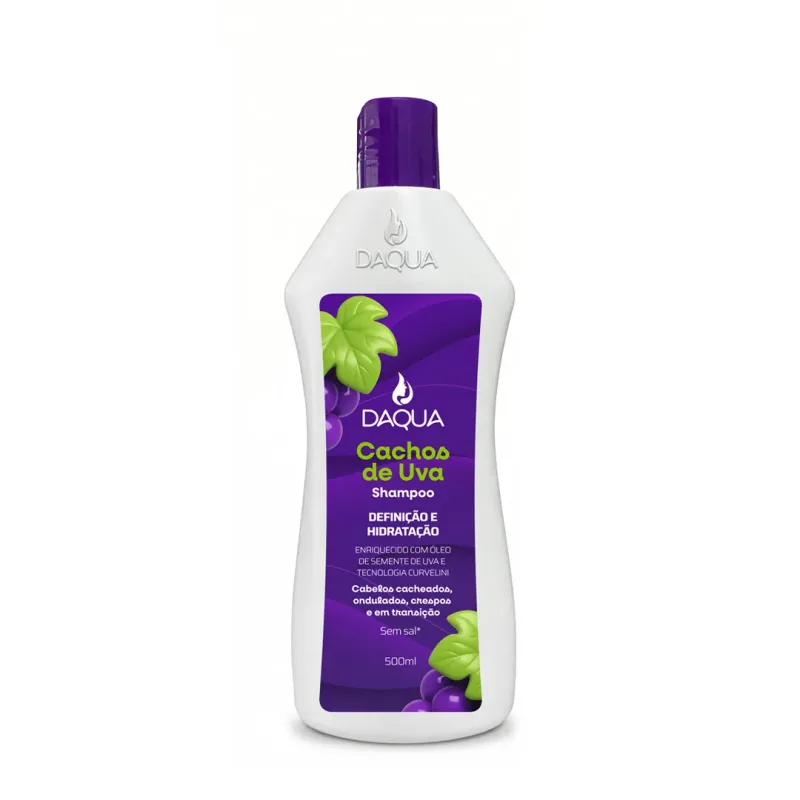 Shampoo DAQUA Cachos de Uva 500ml