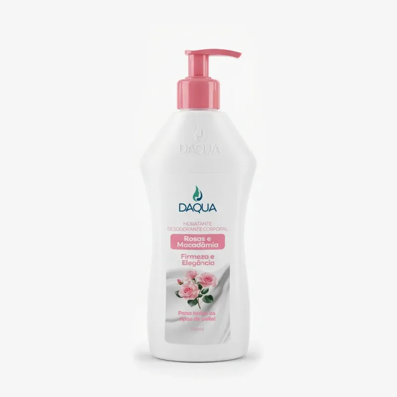 Hidratante DAQUA Rosas e Macadâmia 500ml