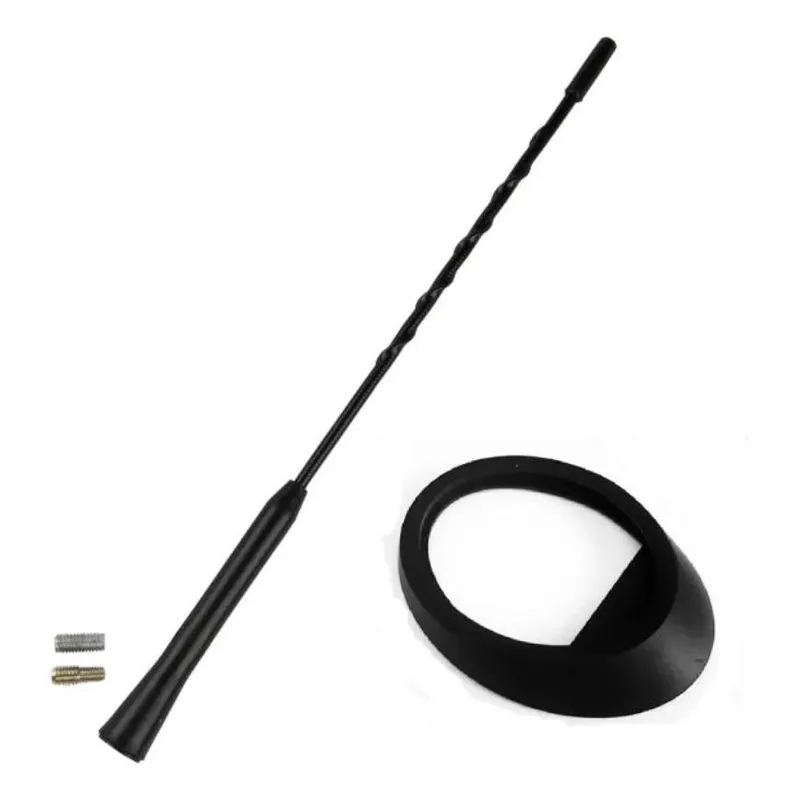 2x Haste Antena + Anel De Vedação Agile Meriva Prisma Até 20