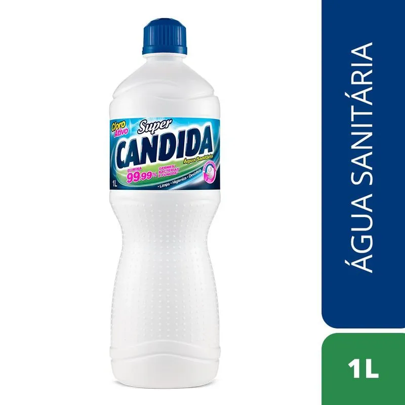 Água Sanitária Super Candida 1L