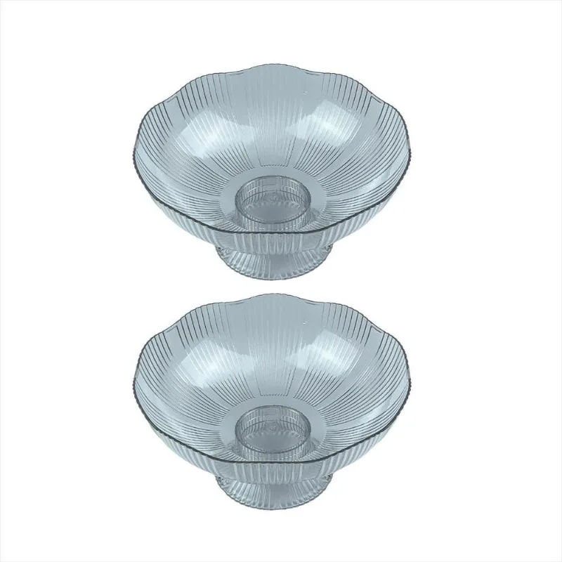 2 Fruteiras Mesa Saladeira Chic Decorativa Cozinha Frutas