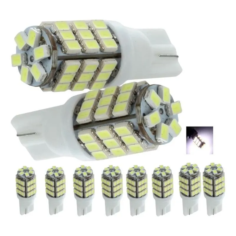 2x Kit 10 Lampada T10 42 Led Branca Pingo 6000k