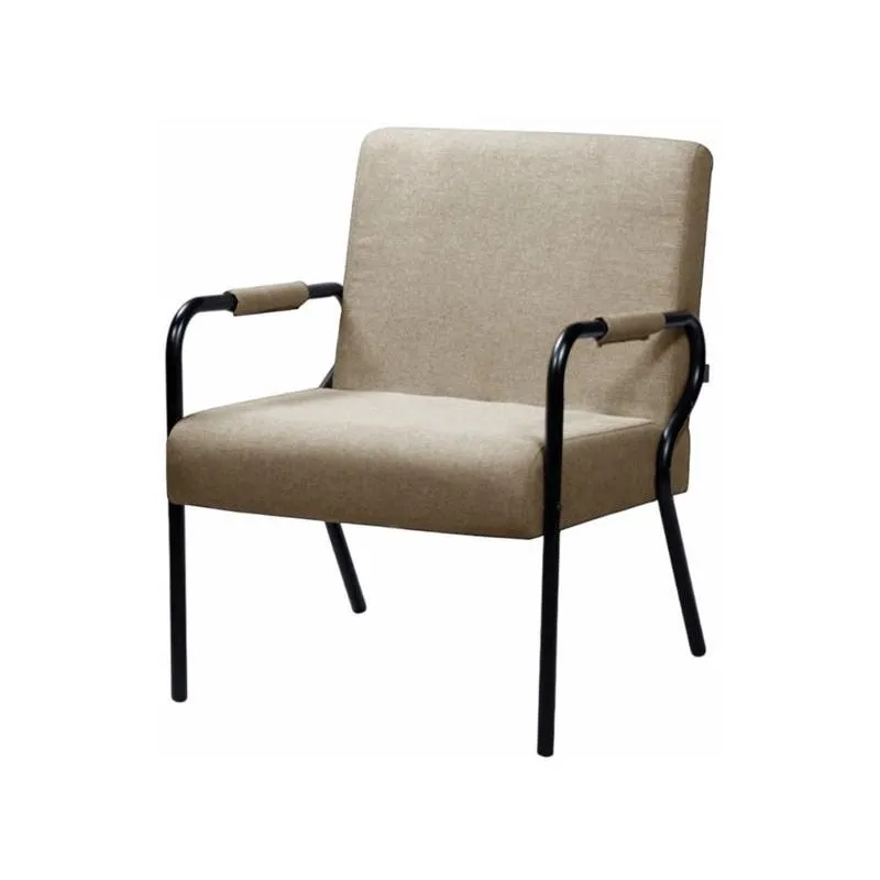 Poltrona Decorativa Nordeste Flex Luiza Opala Metal Azul