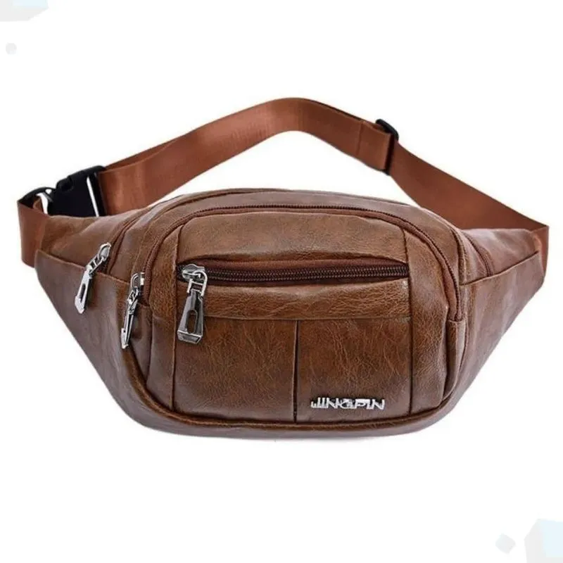 5x Jtk Pochete Masculina Bolsa Cintura Motoqueiro Multiuso C