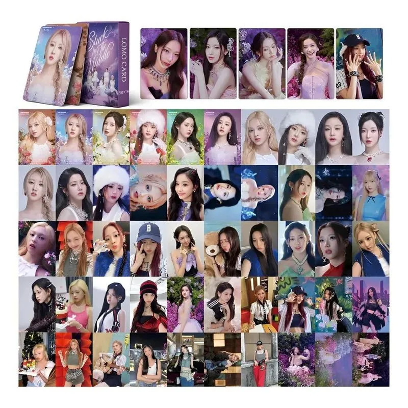 Photocard Babymonster Colecionáveis Idol Fotocard 55pcs/set