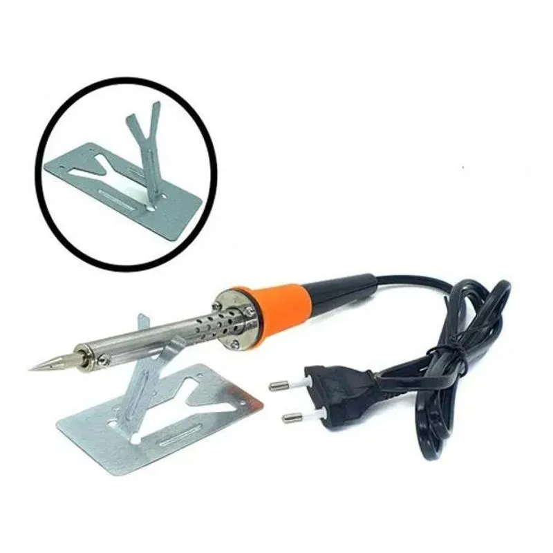 5x Ferro Solda 60w Com Suporte Profissional Soldador Estanho