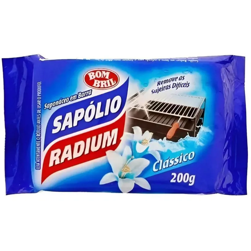 Sapolio Radium Saponáceo Em Barra Classico 200gr