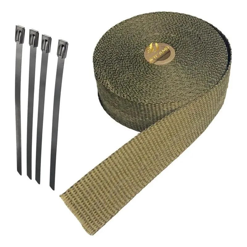 Fita Térmica Dourada, Termotape Titanium 5 Metros E 4 Zip