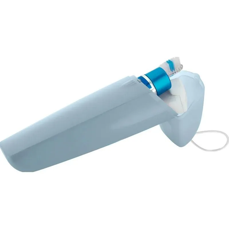 Porta Escova De Dente Dental Up Ou Cor Azul Glacial
